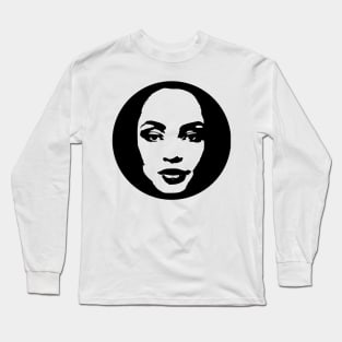 SADE ABSTRACT PORTRAIT Long Sleeve T-Shirt